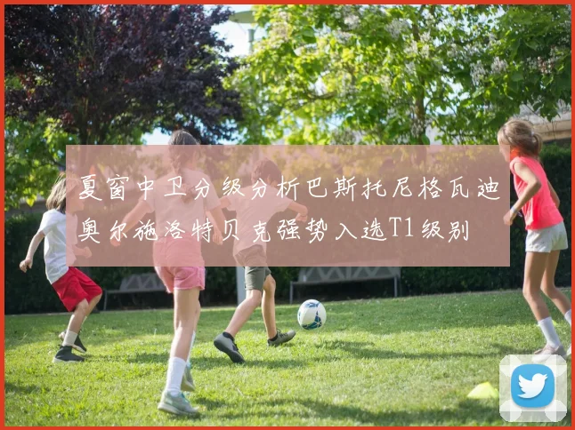 夏窗中卫分级分析巴斯托尼格瓦迪奥尔施洛特贝克强势入选T1级别